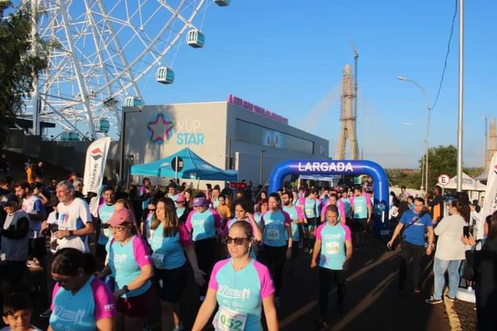 CORRIDA E CAMINHADA DA MULHER