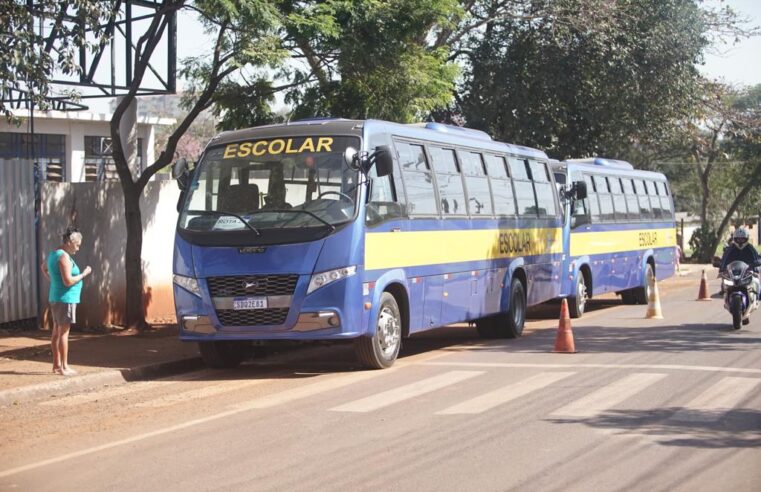 Município atendeu mais de 2.200 alunos da Rede Estadual com transporte escolar em 2022