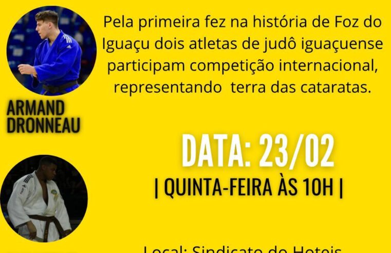 Judoca  iguaçuense disputarăo campeonato internacional na Alemanha