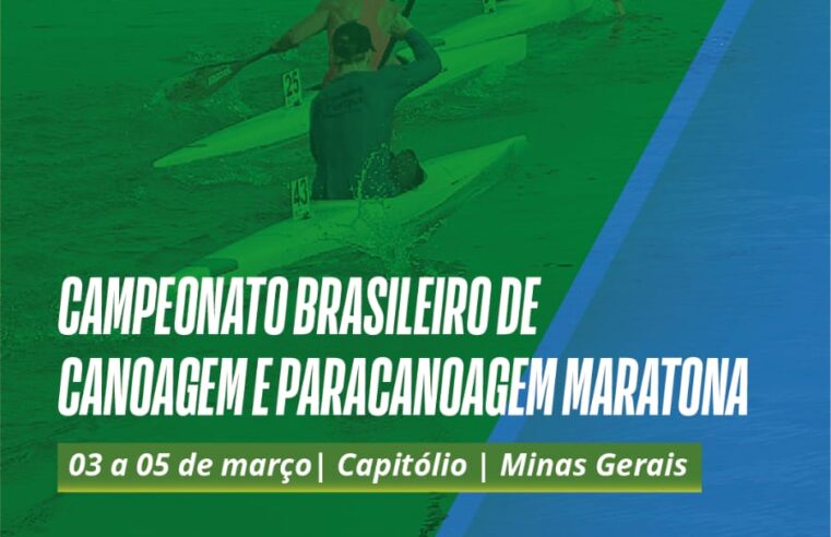 Neste fim de semana tem Brasileiro de Canoagem e Paracanoagem Maratona