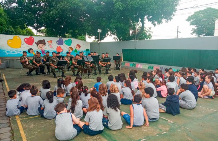 Projetos Banda nas Escolas é retomada pelo Exército com ampliação no cronograma