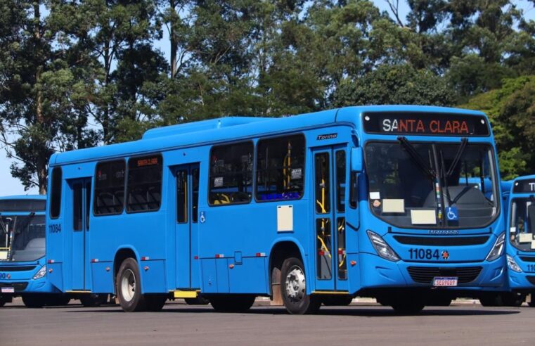 Transporte coletivo de Foz do Iguaçu recebe reforço de 12 ônibus zero km