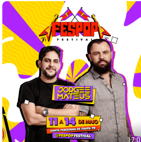 Jorge & Matheus, dupla que conquistou o Brasil está confirmada na Fespop festival 2023