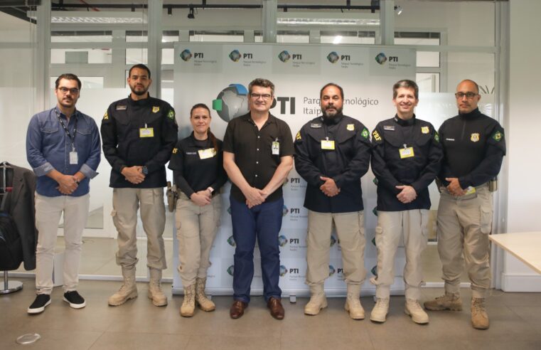 Parque Tecnológico Itaipu recebe visita institucional da Polícia Rodoviária Federal