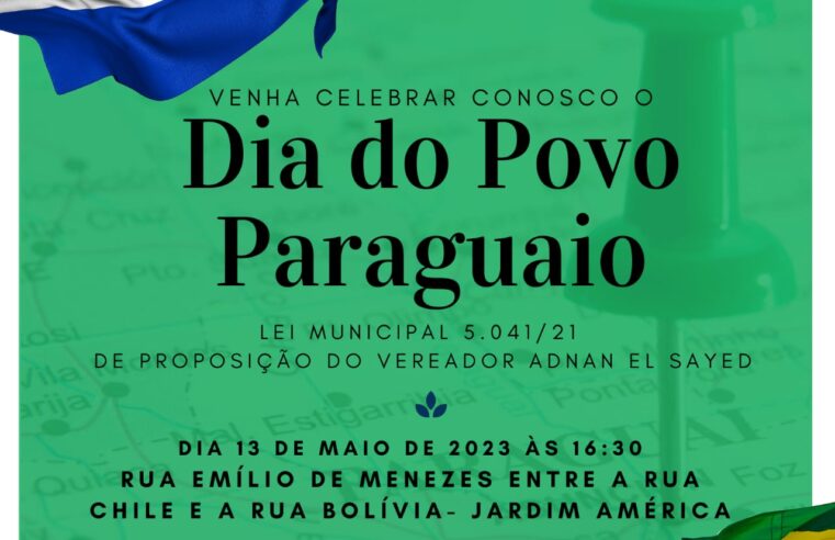 Dia do povo Paraguai será celebrado em Foz do Iguaçu