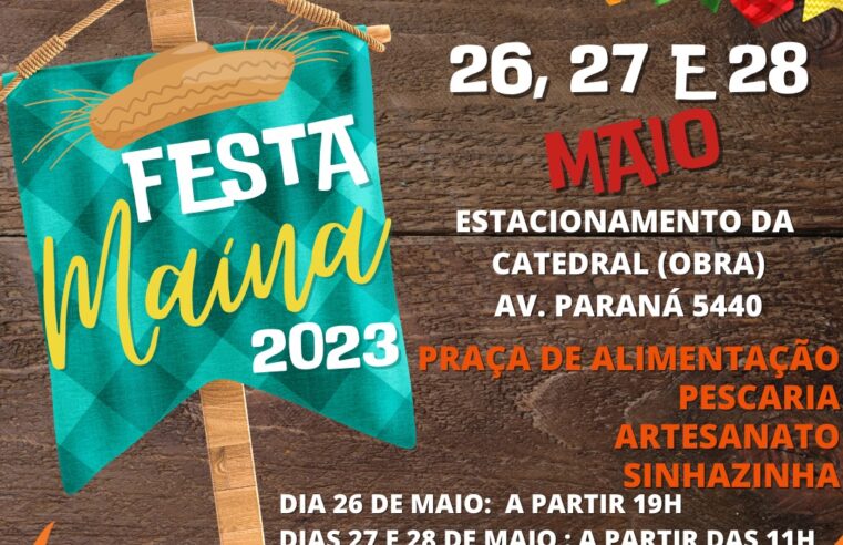 Vem aí festa maina 2023