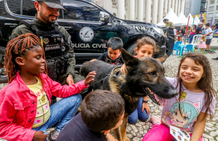 Exposição Polícia Civil na Comunidade acontece neste fim de semana no Catuaí Palladium