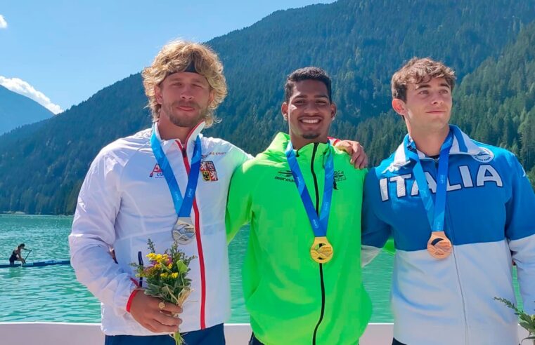 Brasil é ouro no Mundial de Canoagem Velocidade na Itália