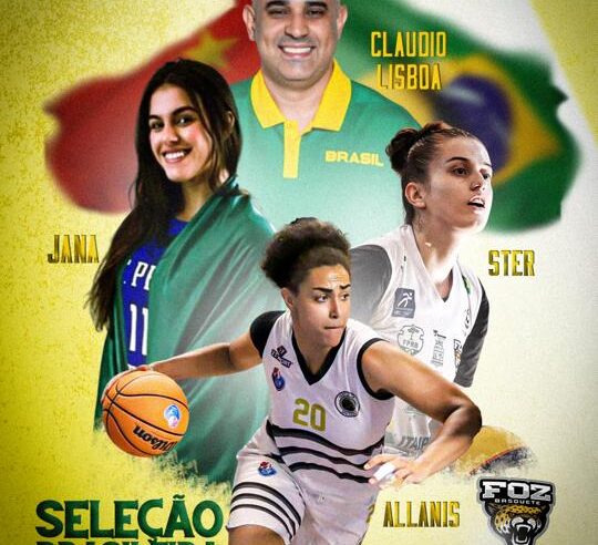 Iguaçuenses são convocados para compor Comissão Técnicas da Seleção Brasileira Universitária de Basquetebol