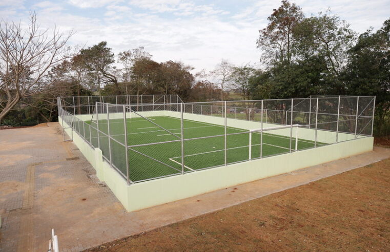 Inauguração da Praça  de Esporte e Lazer Vidal Godoy Roja, na Gleba Guarani