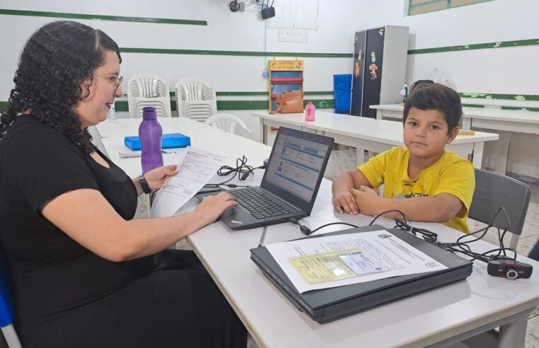 Projeto inédito vai atender cerca 7 mil alunos da Rede Municipal com a confecção da carteira de identidade