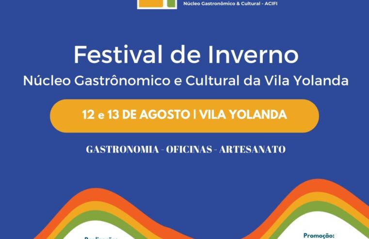 Vila  Yolanda será anfitriã do Festival de Inverno nos dias 12 e 13 de agosto