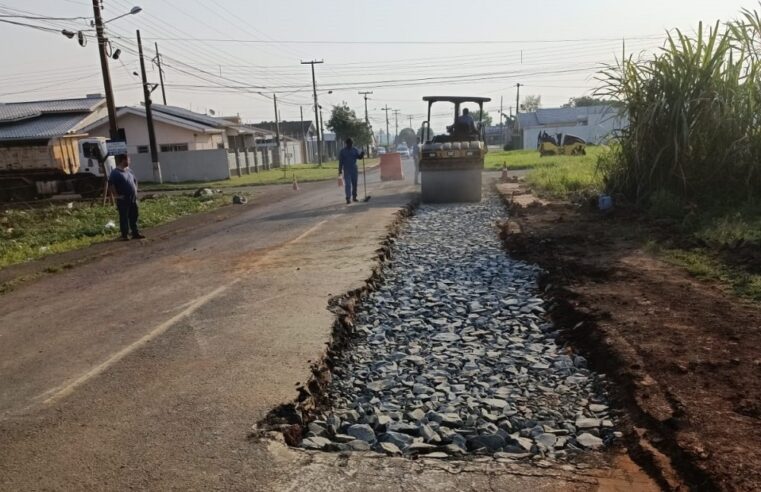 Secretaria de Obras faz melhorias na Rua Jorge Ignácio Franco