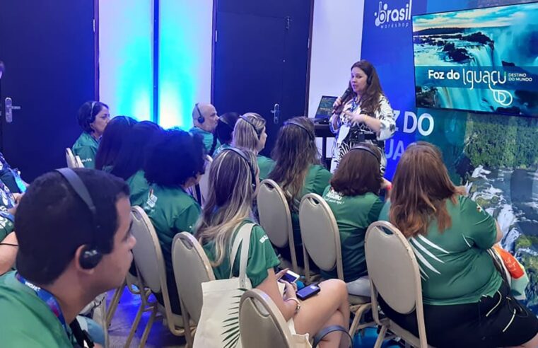 Foz do Iguaçu participa de evento com foco na capacitação de agentes de viagens do Nordeste