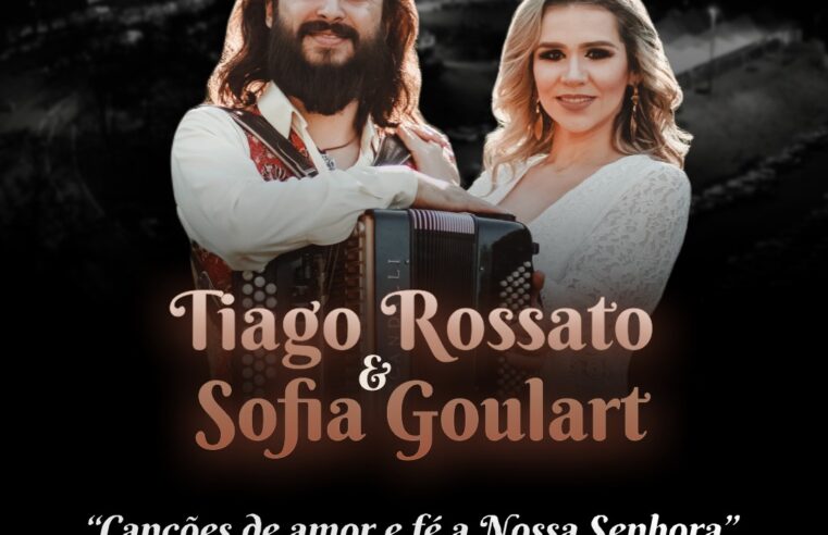 Itaipulândia irá encerrar a Semana da Padroeira com show de Thiago Rossato e Sofía Goulart