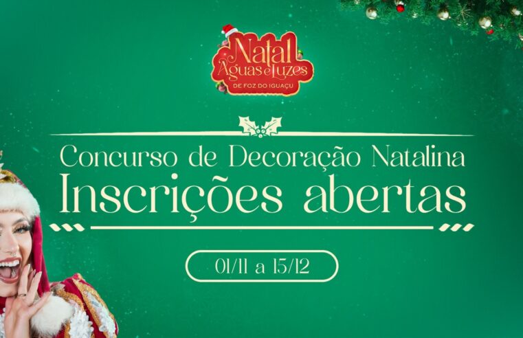 Inscrições para o concurso de decoração natalina seguem até 15 de dezembro