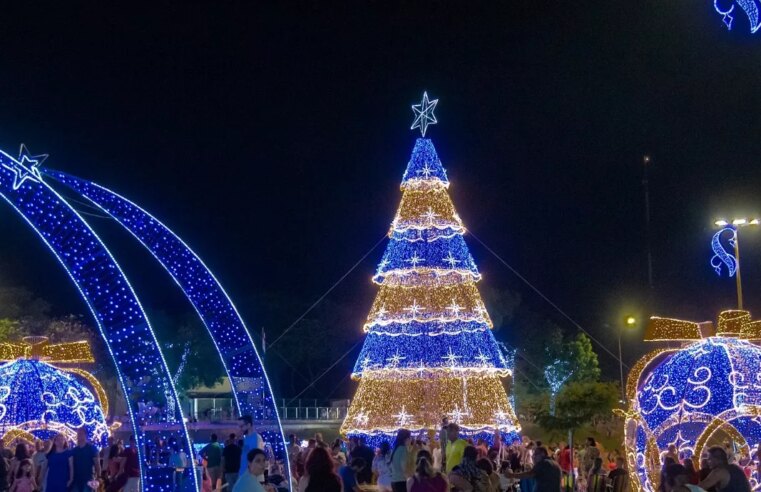 Itaipu Binacional e PTI investem R$ 3 milhões no “Natal Águas e Luzes” de Foz do Iguaçu