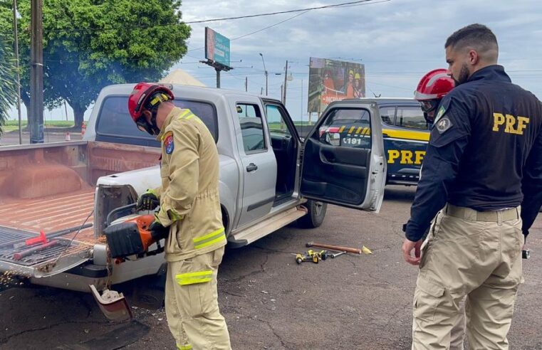 Polícia Rodoviária Federal apreende pasta base de cocaína em Santa Terezinha de Itaipu/PR