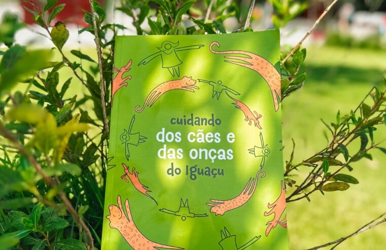 Eco Park e Onças do Iguaçu lançam livro “Cuidando dos Cães e das Onças”