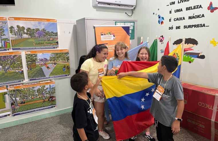 ONU-Habitat lança relatório com projetos de espaços públicos feitos por crianças na fronteira com Paraguai