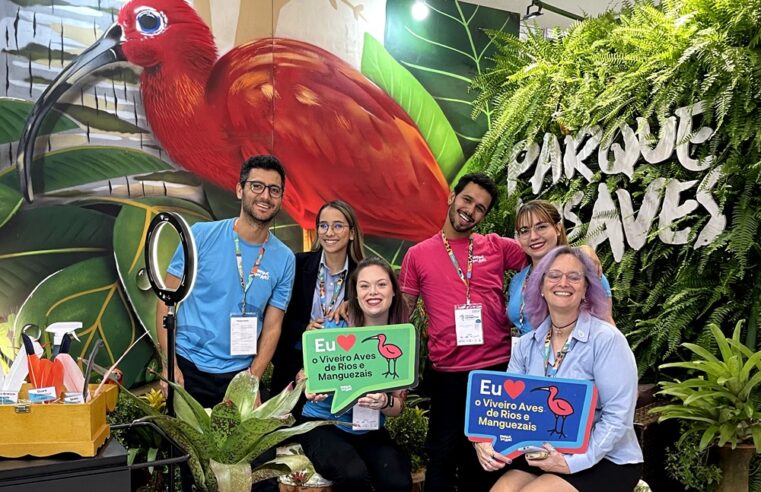 Parque das Aves marca presença no Festival das Cataratas, um dos maiores eventos de turismo do Brasil