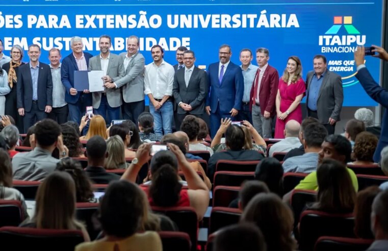 Itaipu e PTI recebem quase 600 projetos de extensão universitária para sustentabilidade