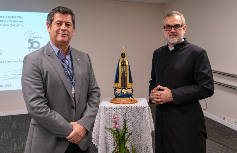 Segurança Empresarial da Itaipu inaugura capela  Nossa Senhora Aparecida