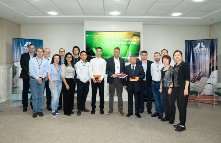 Itaipu recebe visita de integrantes do Conselho de Eletricidade da China (CEC)