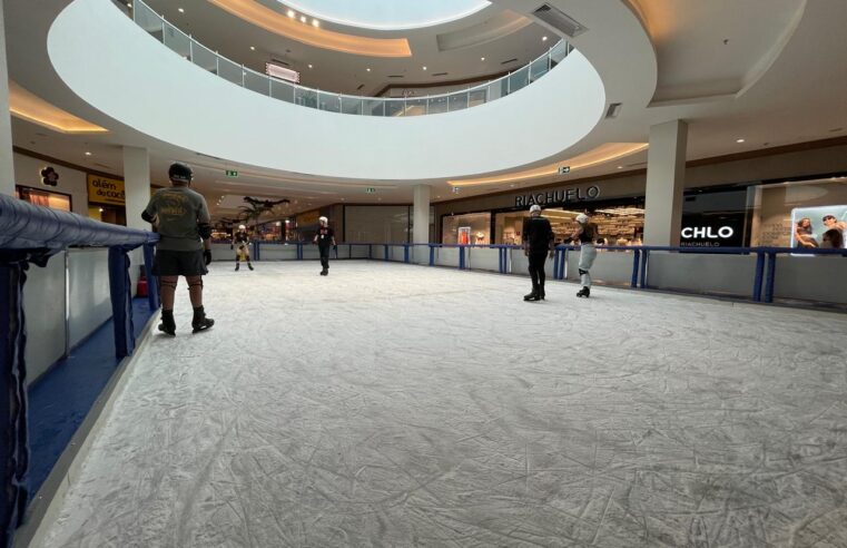 Pista de Patinação é atração no Catuaí Palladium neste feriado da Proclamação da República