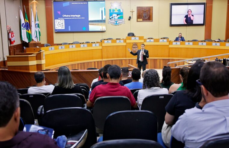 Parceria com o Senado garante sucesso em cursos do Interlegis na Câmara de FozOficinas proporcionam qualificação, aperfeiçoamento e avanços nas práticas legislativas