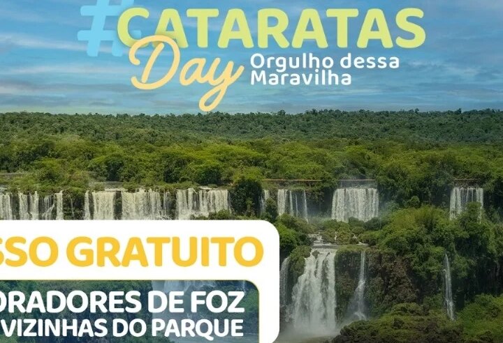 #CataratasDay será comemorado dia 10 de novembro de 2024, domingo