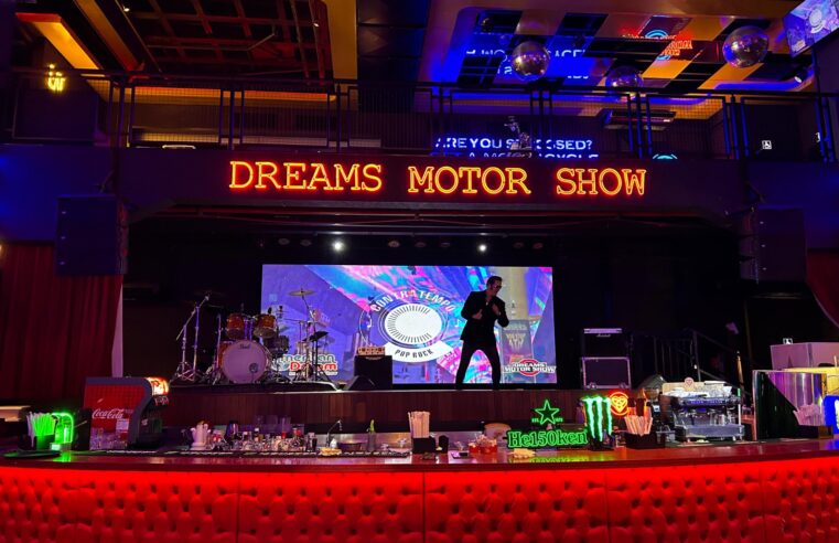 Dreams Motor Show abre agenda para eventos corporativos e sociais