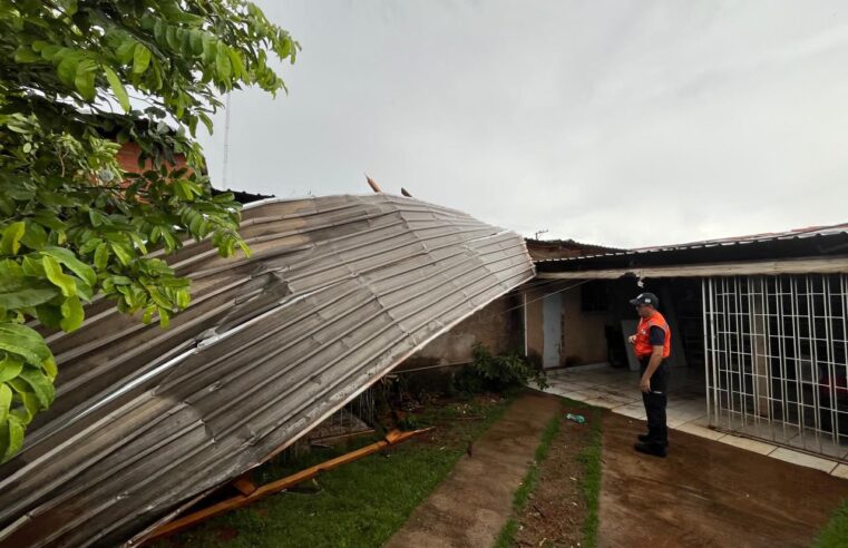 Defesa Civil atende ocorrências no Porto Meira causadas por temporal