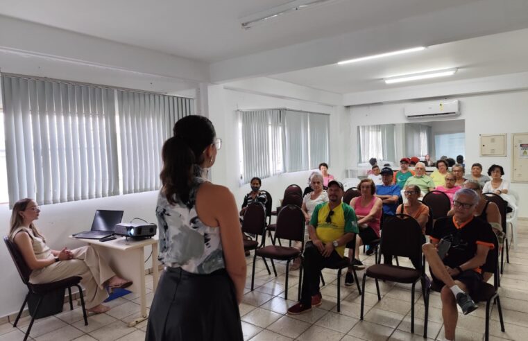 Centro de Convivência do Idoso promove palestra sobre benefícios previdenciários