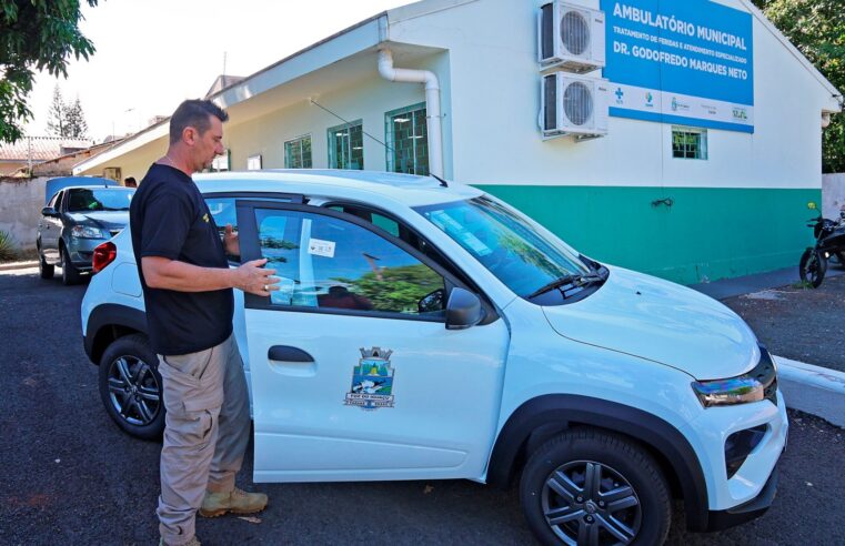 Ambulatório de Feridas recebe veículo zero km com verba de emenda impositiva da Câmara