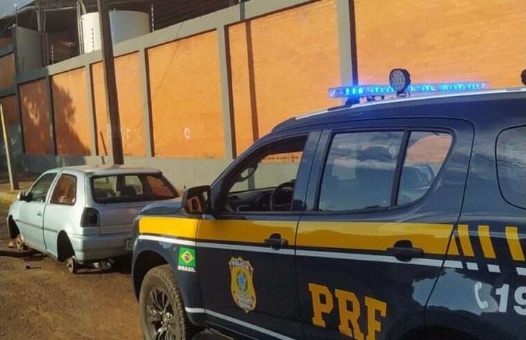 PRF recupera veículo furtado em Foz do Iguaçu