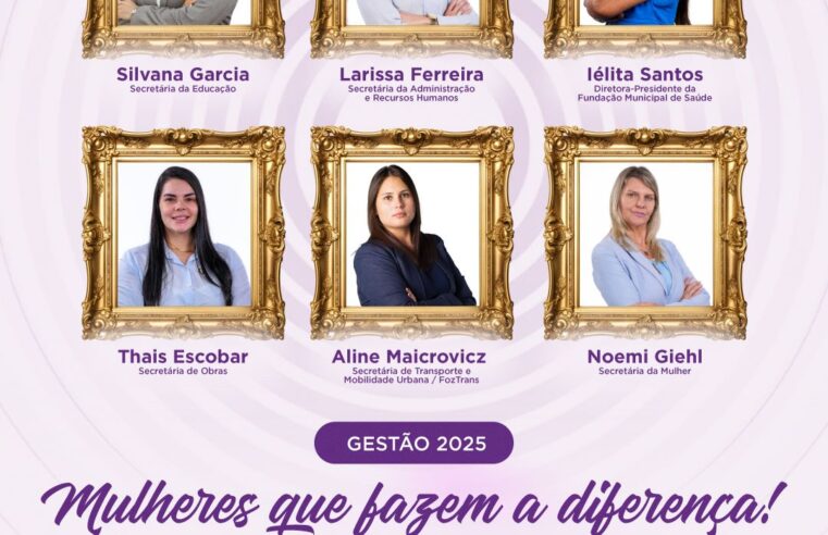 Prefeitura homenageia lideranças femininas de forma simbólica ao 8 de março