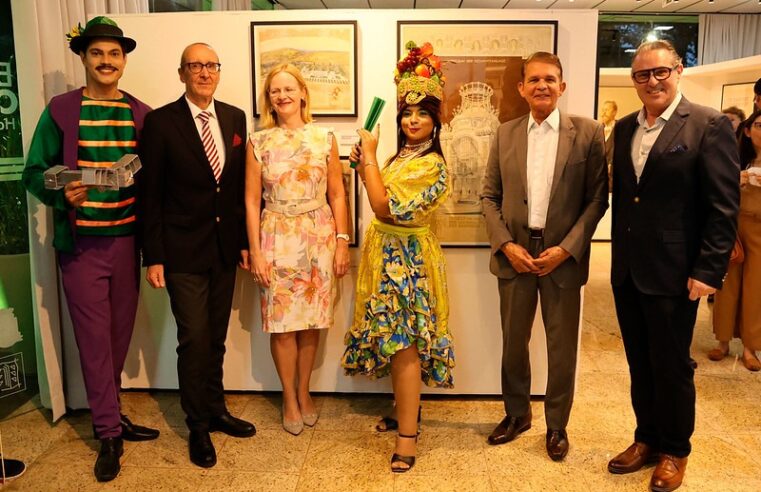 Abertura da exposição do arquiteto austríaco Otto Wagner conta com presença de embaixador do país no Brasil