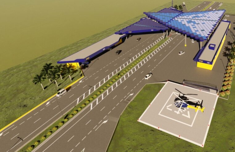 Vermelho cobra agilidade na construção da nova base operacional da PRF