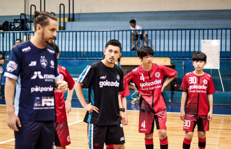 Foz Cataratas Futsal recebe equipe japonesa em intercâmbio esportivo