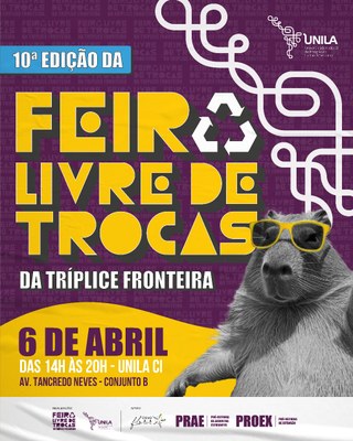 Feira de Trocas promove consumo consciente e integração na UNILA