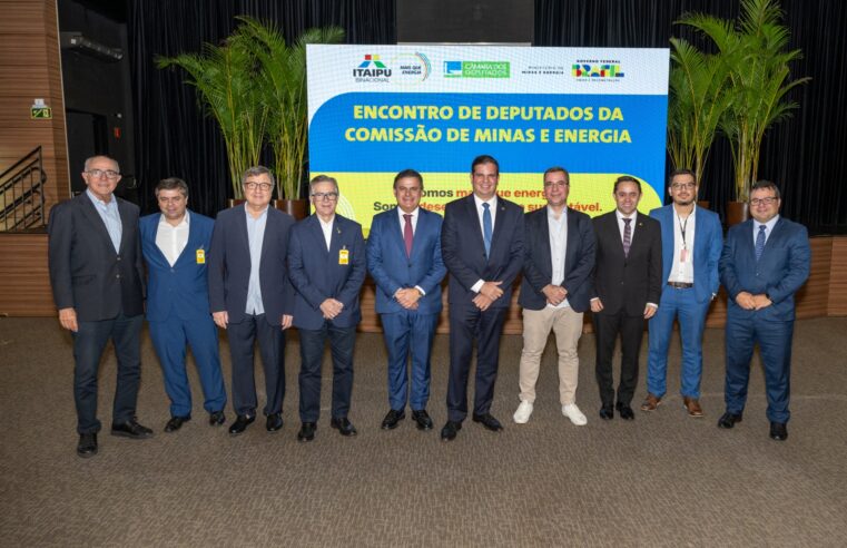 Itaipu recebe encontro da Comissão de Minas e Energia da Câmara dos DeputadosEvento foi coordenado pelo Ministério de Minas