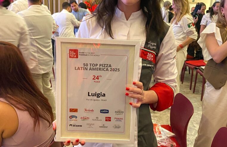 TOP 50 confirma: melhor pizza do Sul do Brasil está em Cascavel e Foz do Iguaçu