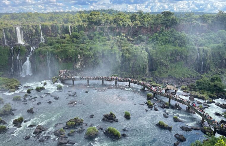 Parque Nacional do Iguaçu registra o maior feriadão da história