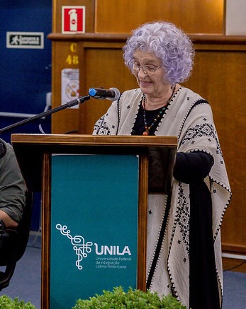 UNILA concede título de Doutora Honoris Causa à ativista ambiental e educadora Moema Viezzer
