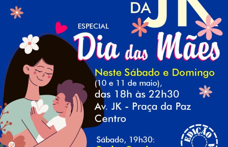 Fim de semana terá programação especial em homenagem às mães
