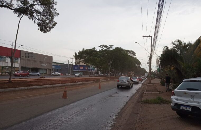 Atenção, motoristas: trecho da Avenida J.K. será interditado para recapeamento nesta quarta e quinta-feira