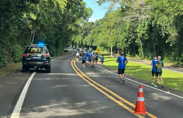 PRF participa da 16ª Meia Maratona das Cataratas.