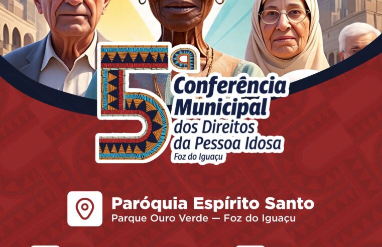 V Conferência Municipal dos Direitos da Pessoa Idosa começa nesta quarta-feira (05)Conferência Municipal dos Direitos da Pessoa Idosa começa nesta quarta-feira (05)