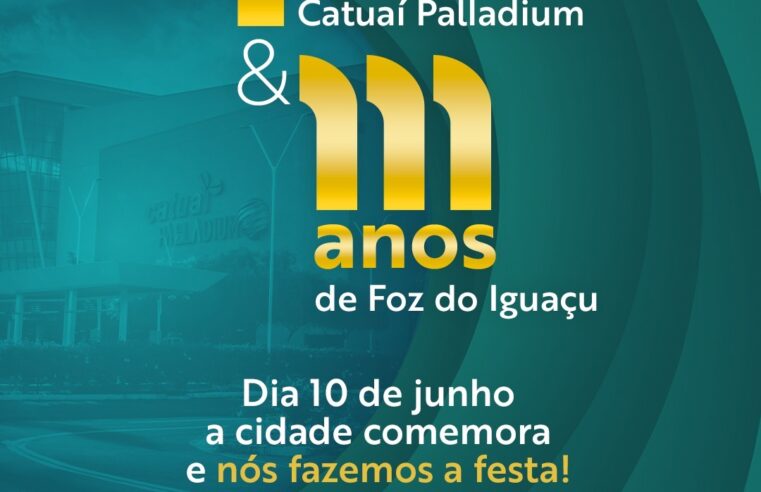 Catuaí Palladium promove programação especial em comemoração ao seu 9º aniversário